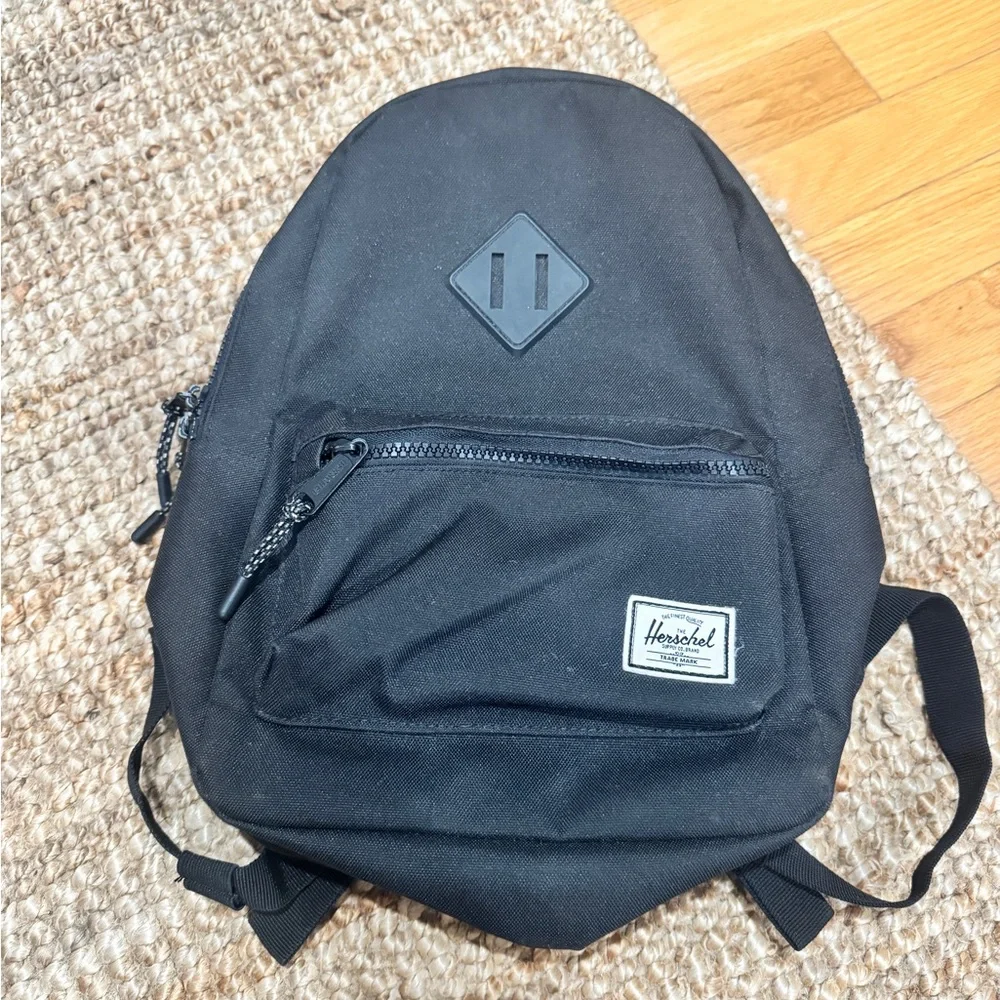Hershel toddler mini black backpack
